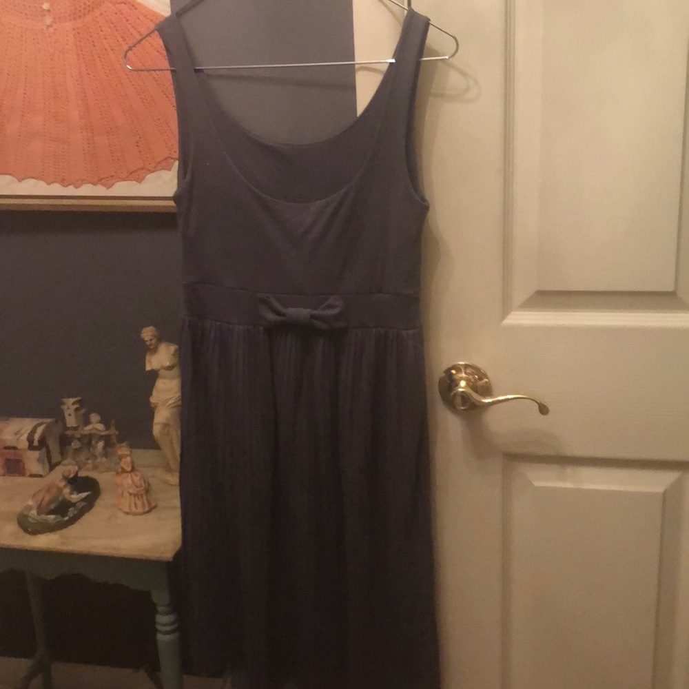 Divided greyish blue dress